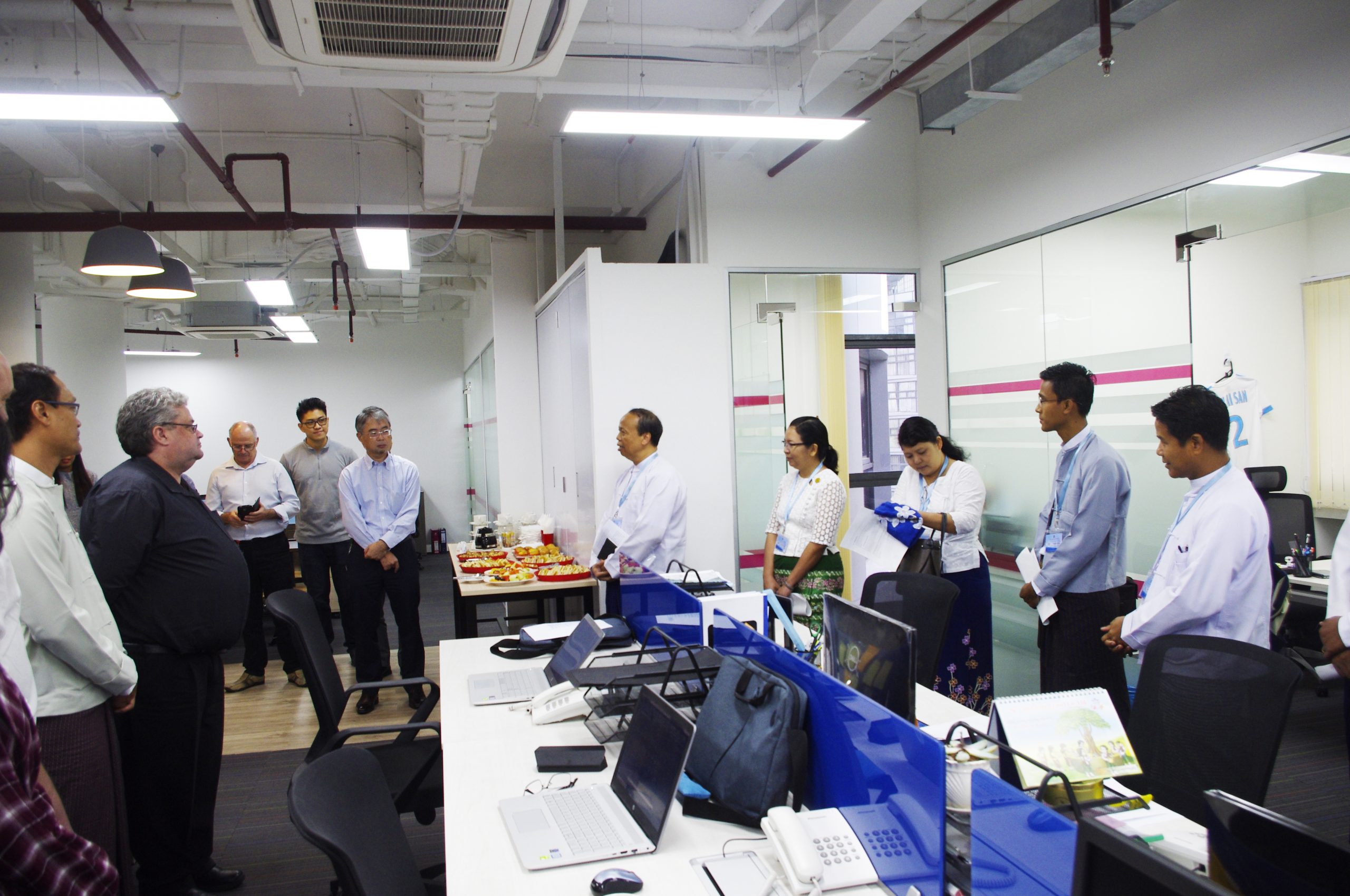 ECA Signing Ceremony with Yangon Technological University