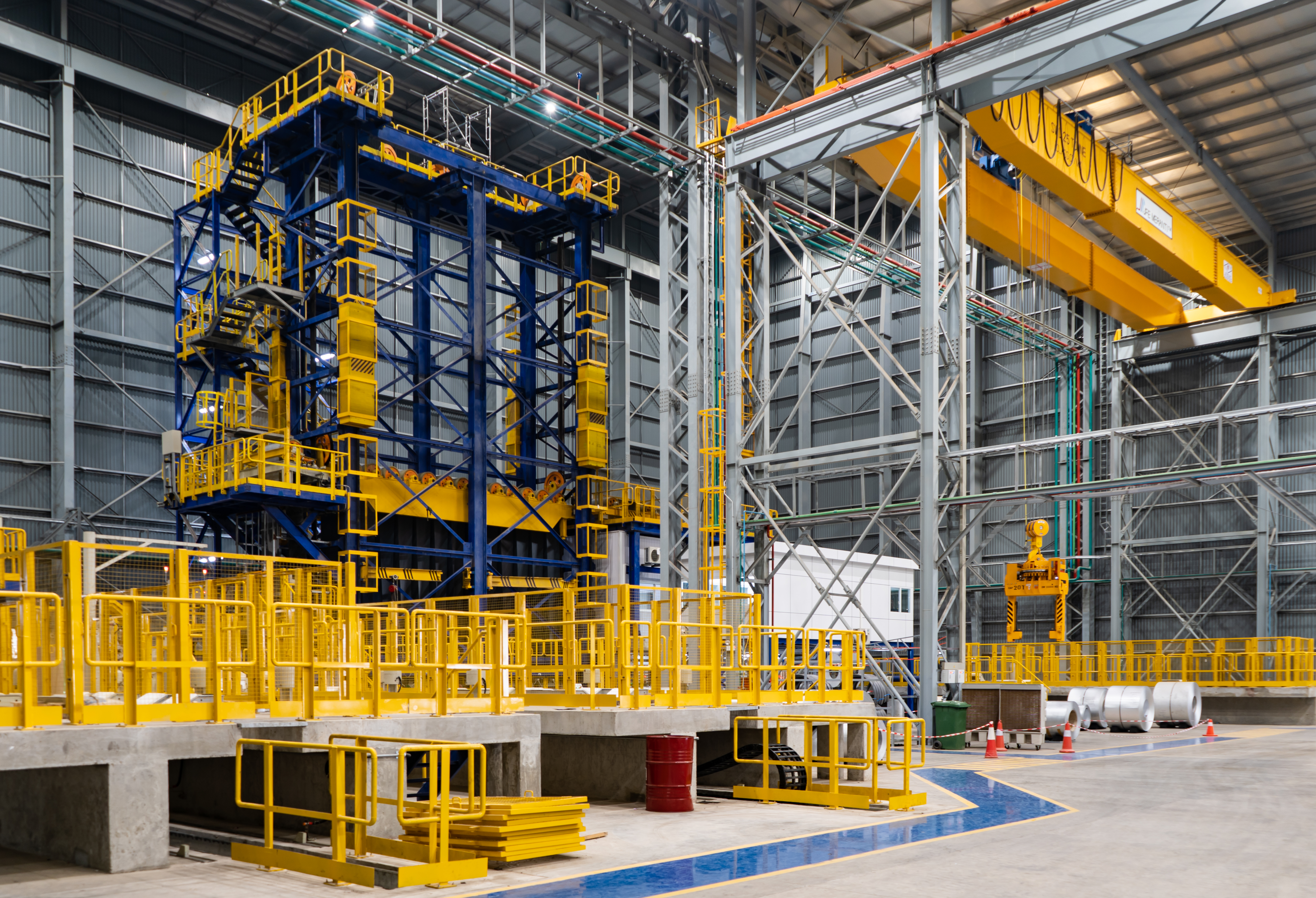 Commissioning of the Colour Painting Line